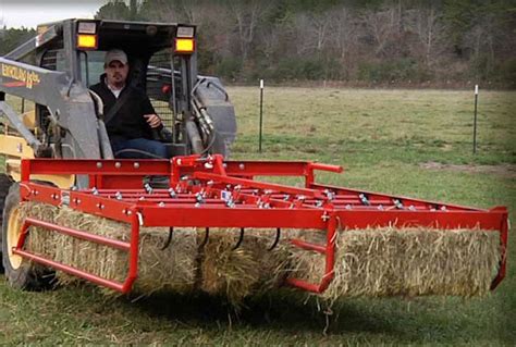 small square bale accumulator grapple